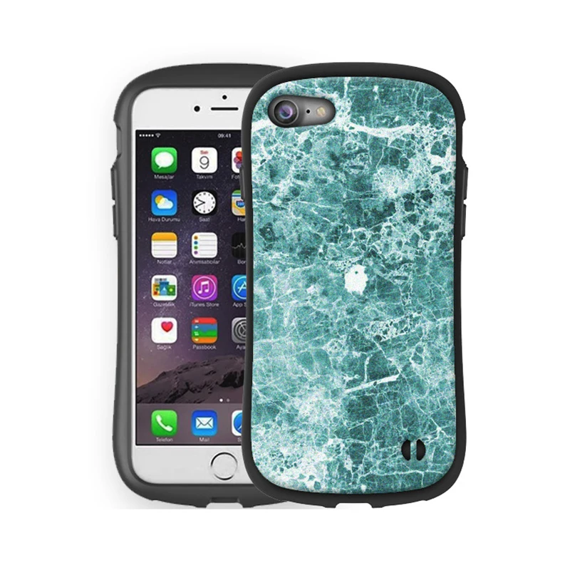 

Q UNCLE Phone Case Granite Stone Marble Texture Pattern For iPhone XS Max XR 6 6S 7 8 Plus X Thin Soft Phone Cases Cover Coque