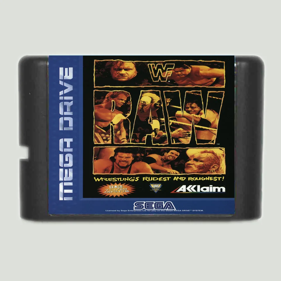 

Raw 16 bit MD Game Card For Sega Mega Drive For Genesis