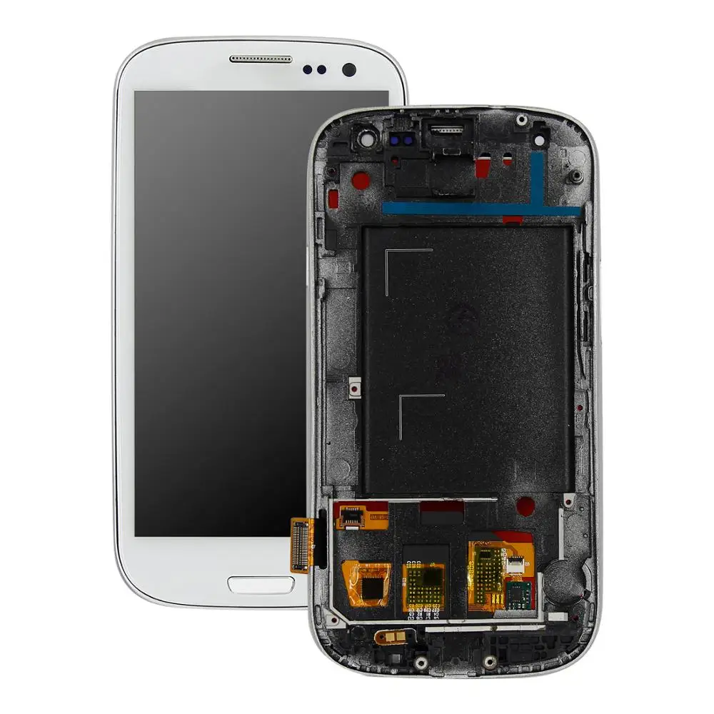 ЖК дисплей для Samsung Galaxy S3 SIII I9300 i9300i i9301 i9308i i9301i i9305 сенсорный экран в сборе