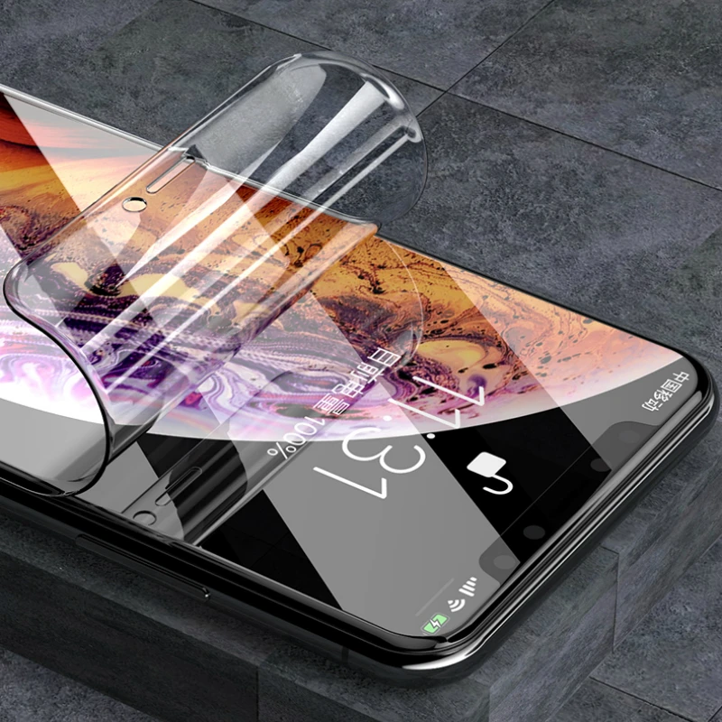 Гидрогелевая пленка для Samsung Galaxy S6 S7 S8 S9 Edge Plus S10 lite S105G S10plus A3 A5 A7 2017 защита экрана