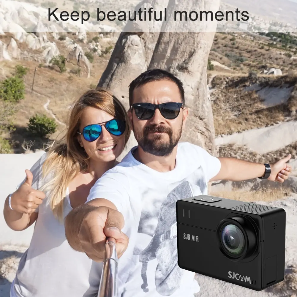  Original SJCAM SJ8 Pro/SJ8 Plus/SJ8 Action Camera WiFi 4K 1200mAh HD DVR Camcorder Remote Control G