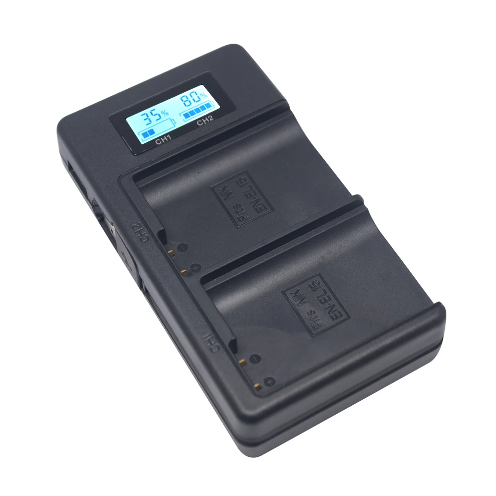 Mcoplus LCD USB Charger for EN-EL15 EN EL15 ENEL15 Camera Battery Nikon D600 D610 D600E D800 D800E D810 D7000 D7100 d750 V1 | Электроника