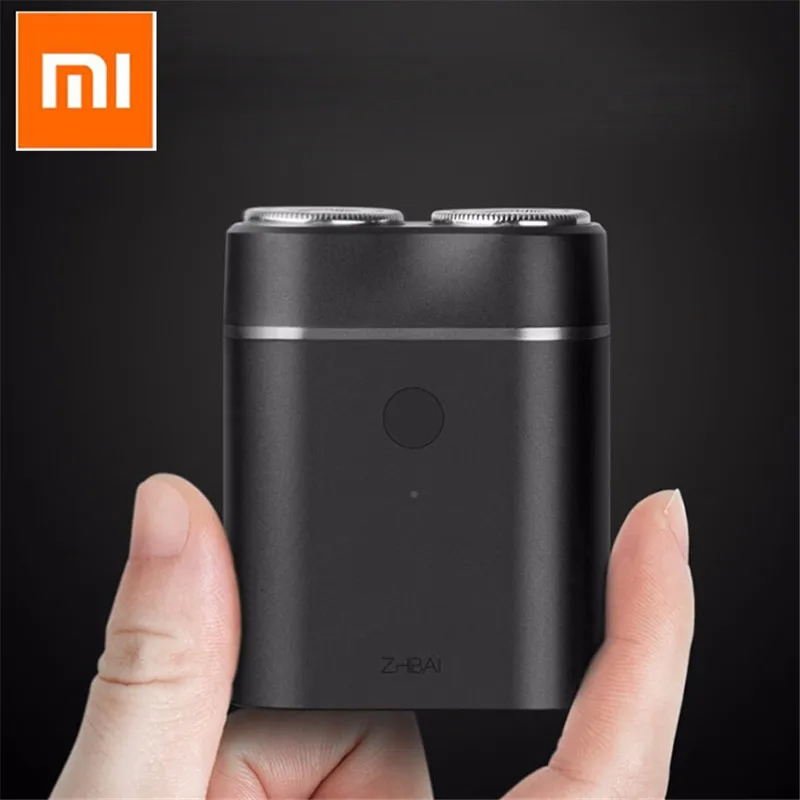 Xiaomi Mijia Zhibai домашняя электрическая бритва для мужчин водостойкая влажная сухая бритва двойное кольцо лезвие USB перезаряжаемая бритва