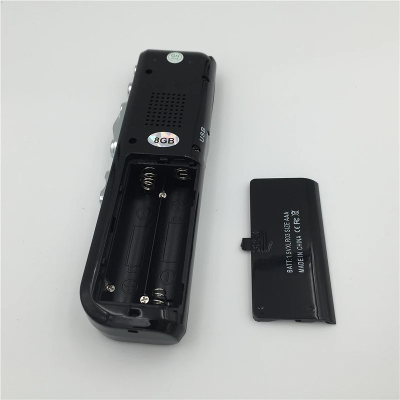 Digital Voice Recorder 8GB LED Mini Digital Voice Activated Recorder with One-button Recording MP3 Player Dictaphone Pen