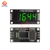Module d'affichage LED TM1637 à 4 chiffres 7 Segments, 0.36 pouces, 0.36 pouces, avec horloge rouge, bleu, vert, blanc, jaune, module à tube numérique ► Photo 3/6