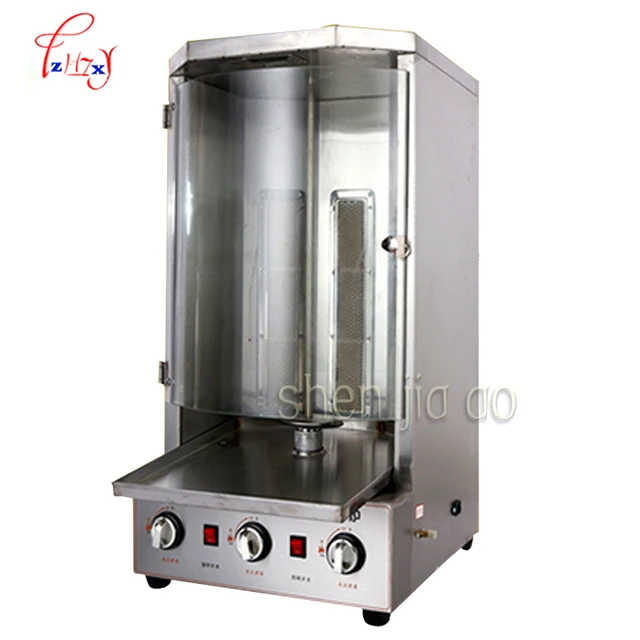 Best Price Brazilian Gas Grill Commercial charcoal grill  Stainless Steel Barbecue Machine Rotary Oven HX-50L 1pc