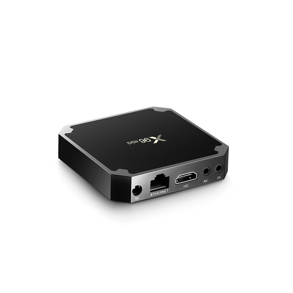 5 шт./партия X96mini Android 9,0 Smart tv Box Amlogic S905W четырехъядерный DDR3 2GB 16GB 4K X96 MINI Wifi 2,4G медиаприставка 1GB 8GB