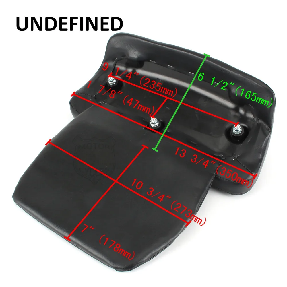 Motorcycle Backrest Pad Razor Chopped Tour-Pak Rear Seat Pads For Harley Touring Road Glide Electra Street Glide Tri 2014- 2022