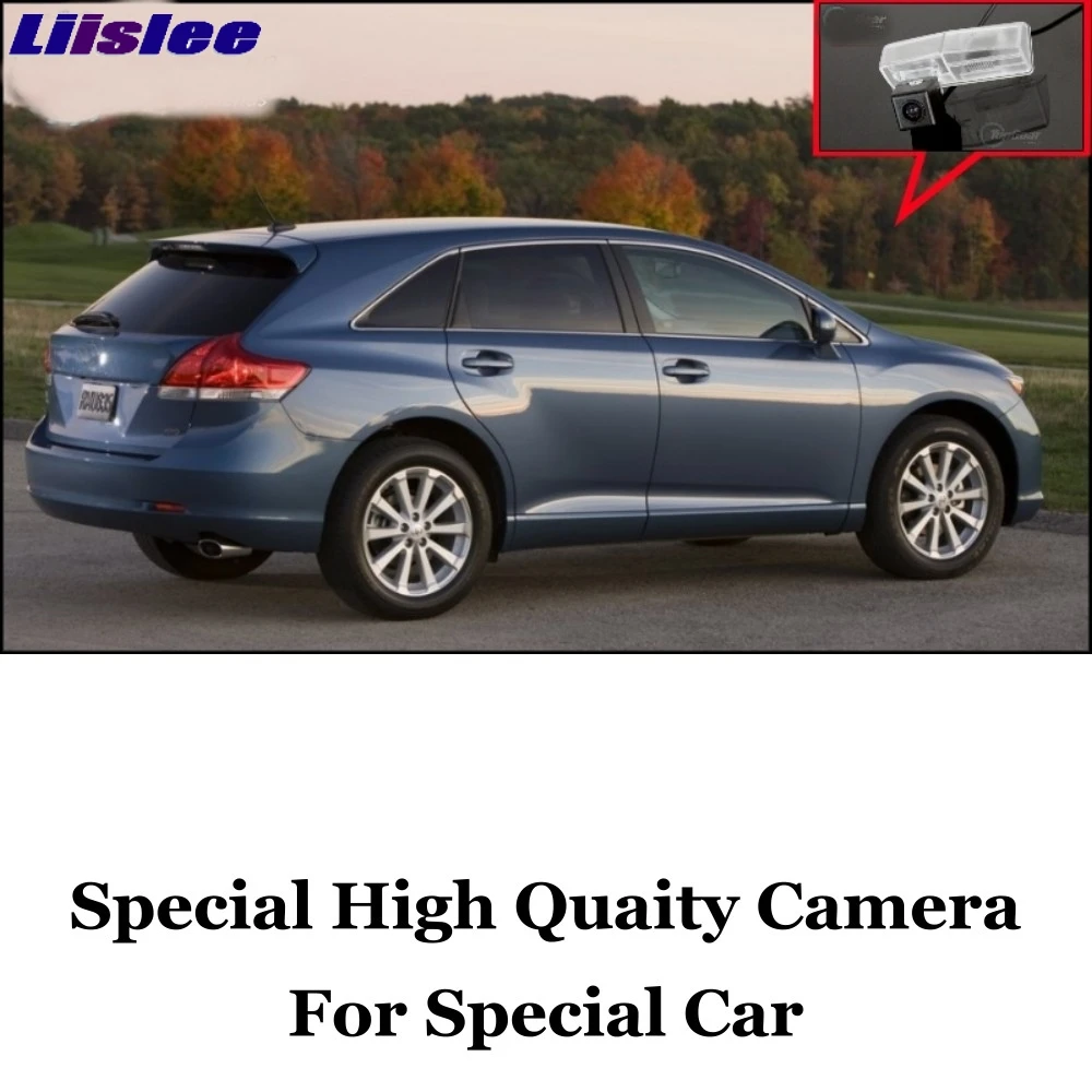 LiisLee Car Reversing image Camera For TOYOTA VENZA 2009~2017 High Quality Night Vision HD WaterProof Rear View back up CAM | Автомобили и