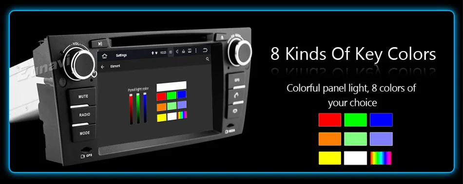 Discount Eunavi Octa 8 Core CPU Android 8.0 Car DVD For 3 Series BMW E90 E91 E92 E93 318 320 325 For Manual Air Conditioning gps Navi 23