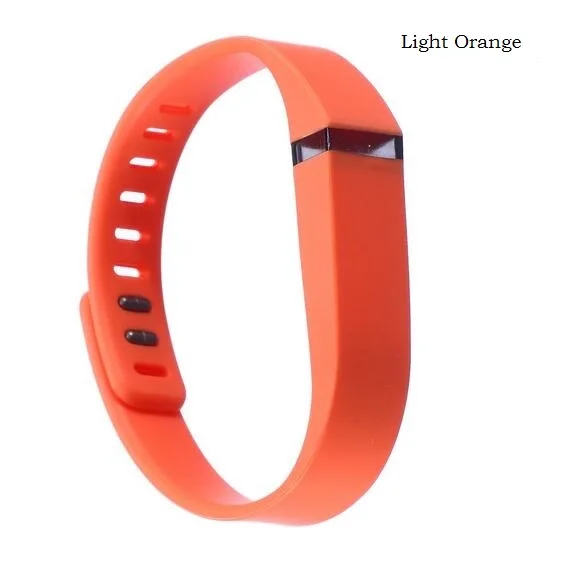 L чистый цветной силиконовый сменный браслет на запястье для Fitbit Flex 1 Смарт часы