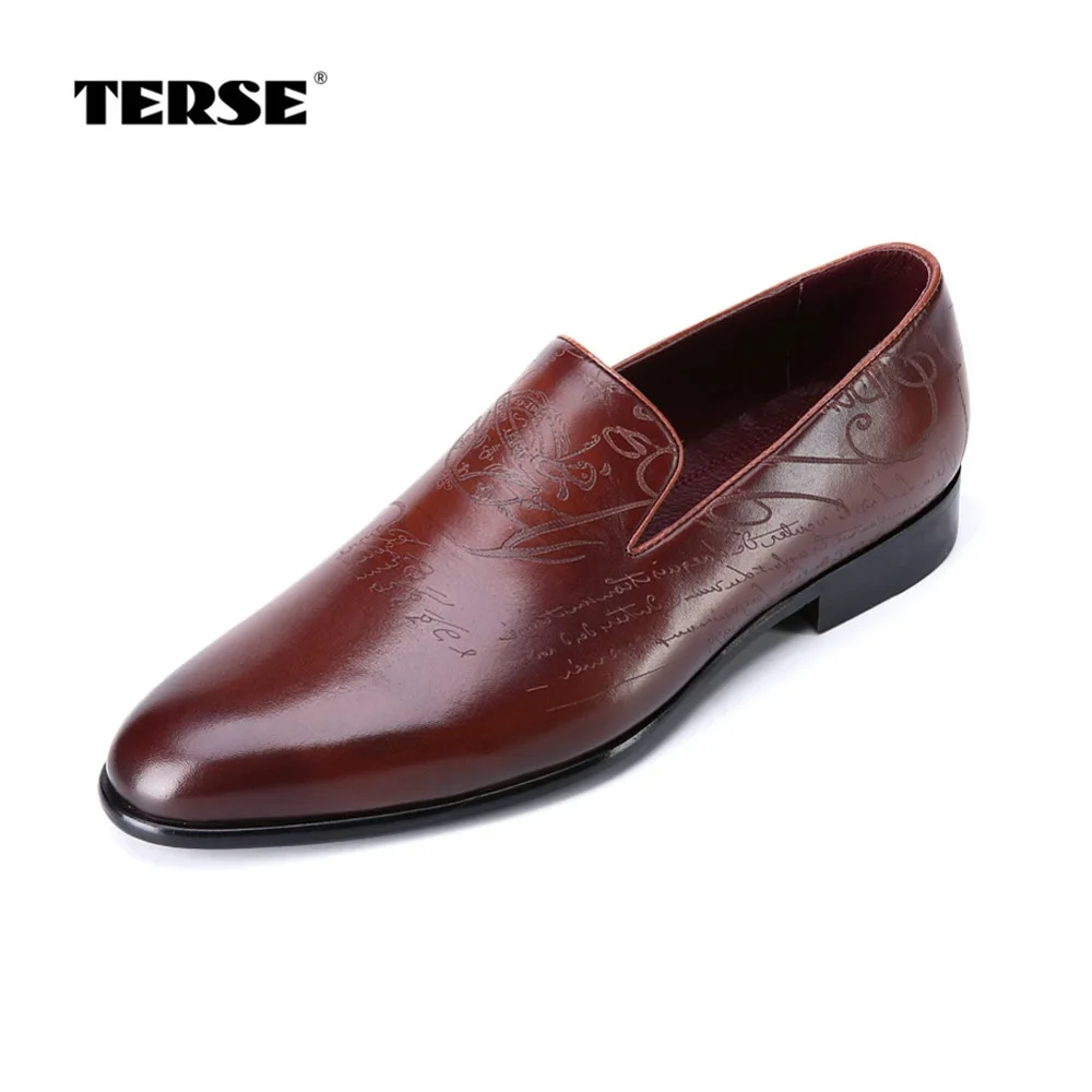 

TERSE_Loafers Handmade Shoes Men Dress Shoes Goodyear Shoes High Quality 4 Colors In Stock Factory To Customer Service Dropship