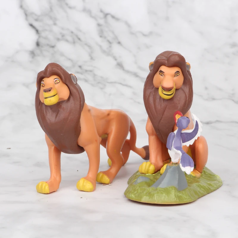 Экшн фигурки из мультфильма Disney 8 шт./компл. героев защита льва Король Лев Kion Bunga