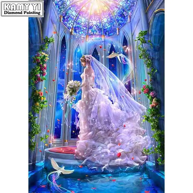 

Full Square Drill 5D DIY Diamond Painting "Cartoon princess" 3D Embroidery set Cross Stitch Mosaic Decor gift