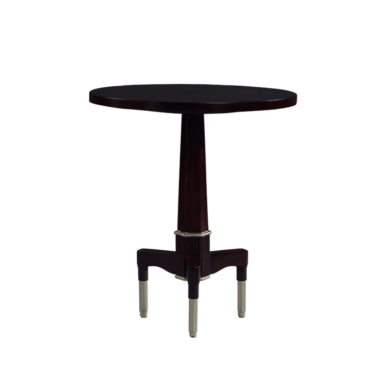 Antique design oval glass MDF stick venner top solid wood four legs with painting coffee table Antique design oval glass MDF stick venner top solid wood four legs with painting coffee table