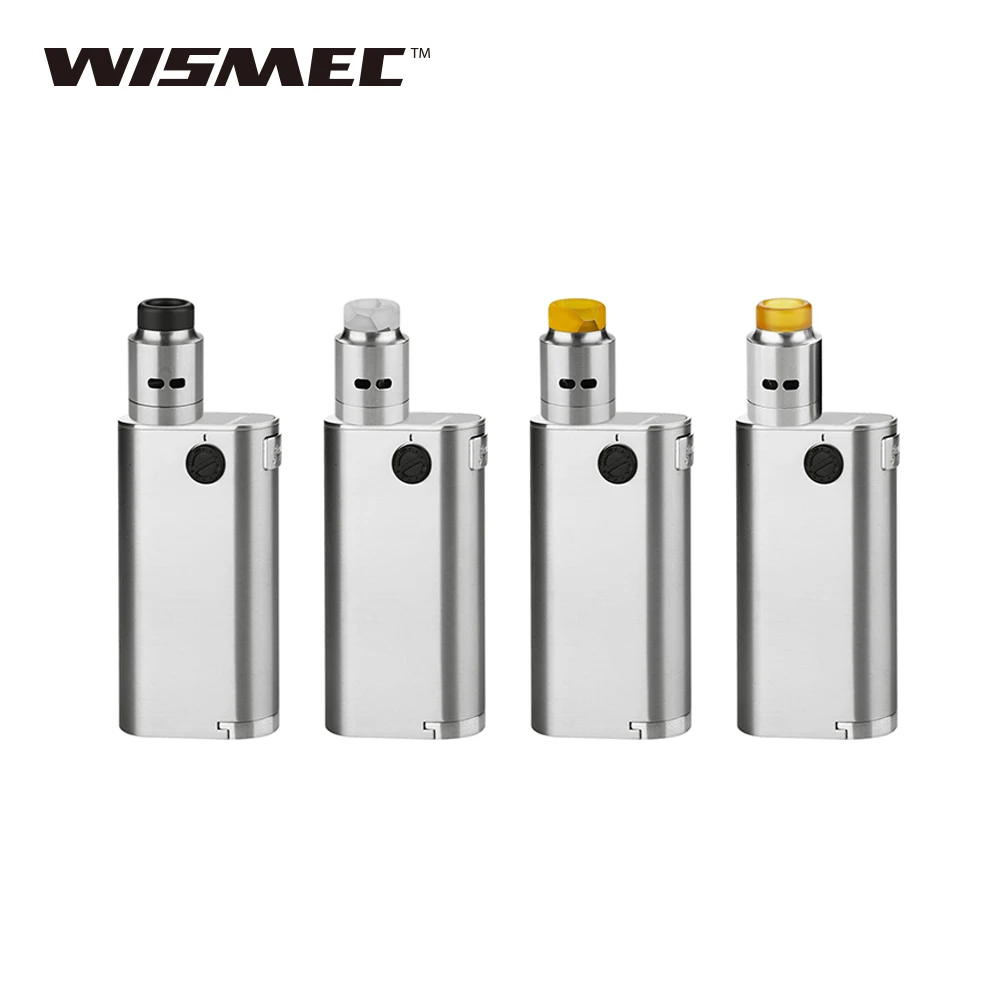 

Original WISMEC Noisy Cricket II-25 with Guillotine RDA Kit Noisy Cricket 2 Mod 25mm Diameter Vape E-cigarette Kit No 18650 Cell