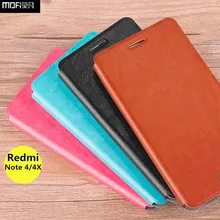 Для Xiaomi redmi note 4X5," чехол с глобальной версией redmi note 4 чехол MOFi redmi note 4 pro флип-чехол из искусственной кожи