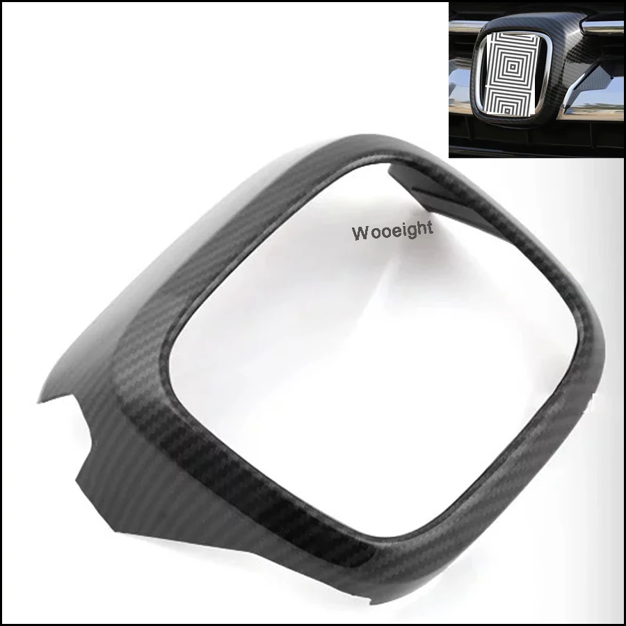 1Pc Front Grille Grill Emblem Badge Logo Frame Chrome Cover Trim Car Styling Decoration Accessories For Honda CRV CR-V 2017 2018 (6)