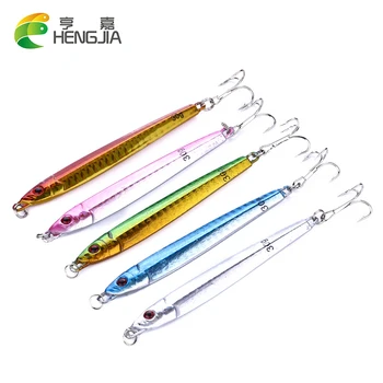 

HENGJIA 100pcs 30g 9cm Metal Jigs Fishing Lure Sea Fishing Tackle Hard Bait Swimbait Wobblers