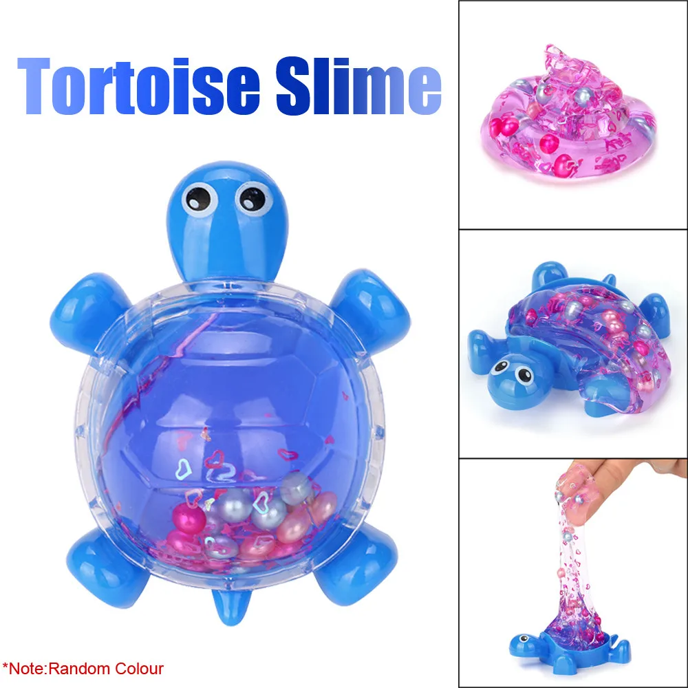 

Squish Tortoise Jelly Fruits Slime Fluffy Foam Soft Scented Crystal Magic Plasticine Slimes Stress Relief Sludge Light Mud FE02d
