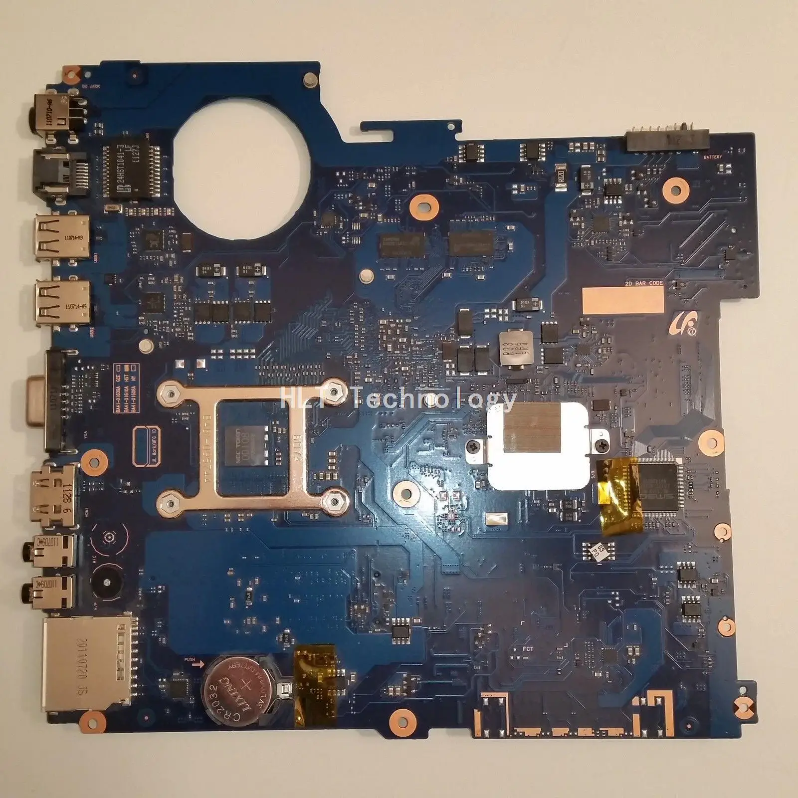HOLYTIME لسامسونج RV520 اللوحة المحمول BA92-08186A BA92-08186B HM65 DDR3 غير متكامل بطاقة جرافيكس 100% اختبار بالكامل