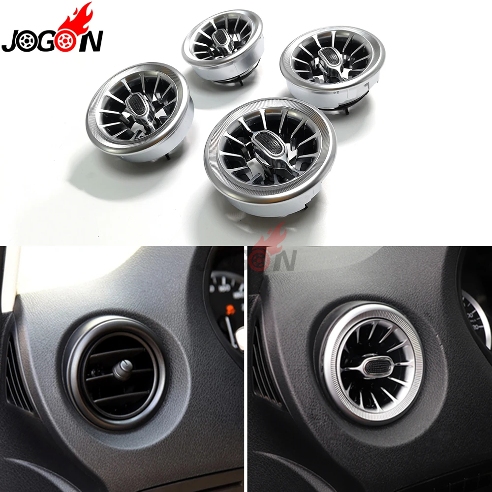 For Benz V Class Vito Viano Valente Metris W447 2015-19 Interior Front Console Air Condition AC Vent Outlet Turbo Style Replace