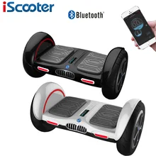 iScooter ховерборд 10-дюймовый Bluetooth и приложение Giroskuter настольные 2 колеса самобалансировку наведите Gyroscooter два колеса Oxboard
