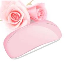 Розовый 6 Вт УФ светодиодный светильник Складная Мышка для ногтевой фототерапии машина Сушилка для ногтей дизайн ногтей