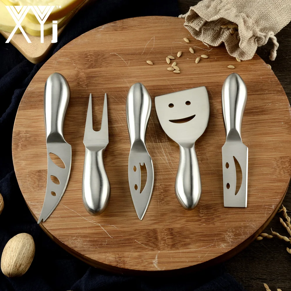 

XYj 4pcs/set Cheese Cutter Knife Slicer Kit Kitchen Cheese Cutter Useful Cooking Tools Creative Kitchen Tools Chef Spatula Pan