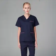 Хлопковая кисть с короткими рукавами для операционной комнаты, ручная одежда, Акушерская и Гинекологическая Больничная форма