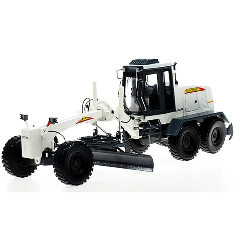 

Alloy 1:35 Motor Grader Diecast Model with Articulated Steering Blade Rotates Rear Ripper Raises and Lowers Children Hobby Toys