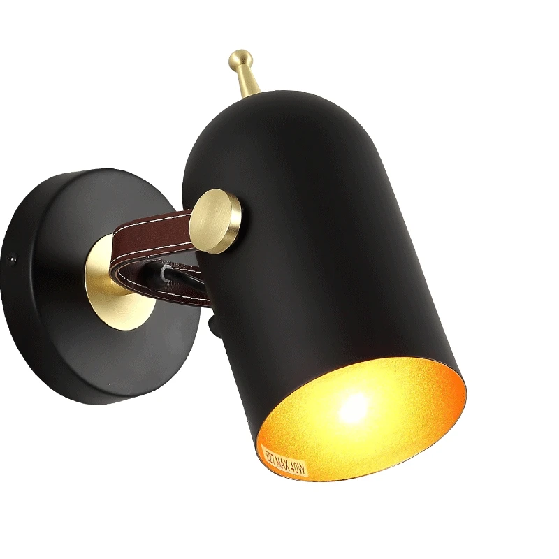 

LED Modern aisle wall sconces Iron living room wall lights nordic restaurant lighting bedroom fixture Novelty stairs wall lamps