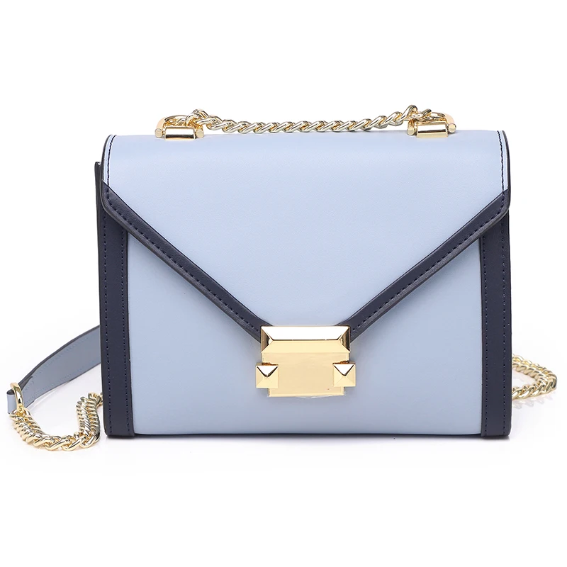 100% Cow Leather Women Chains shoulder Bags Fashion luxury brand design lady Messenger Bags genuine leather crossbody bag bolsos 100% Cow Leather Women Chains shoulder Bags Fashion luxury brand design lady Messenger Bags genuine leather crossbody bag bolsos