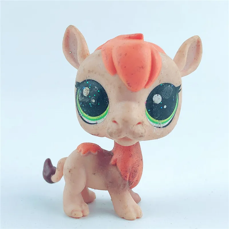 Игрушки для питомцев Милая такса серия pubby dog lps мини-фигурка дошкольника детские игрушки лучший подарок новинка игрушки - Цвет: Лиловый