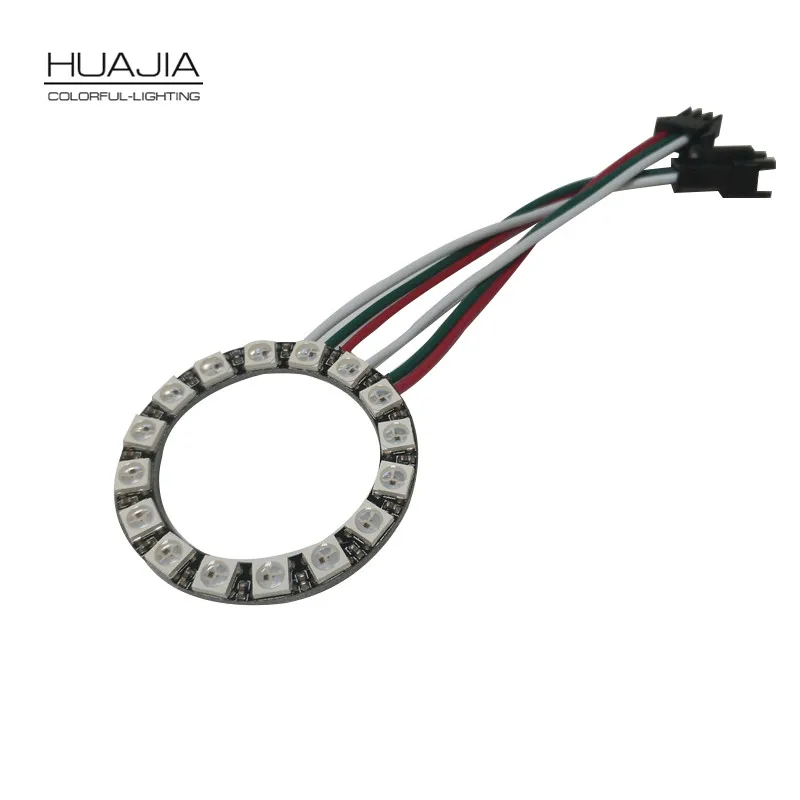 16 битное цифровое светодиодное кольцо WS2812 RGB полноцветное освещение 5050 SMD круглый