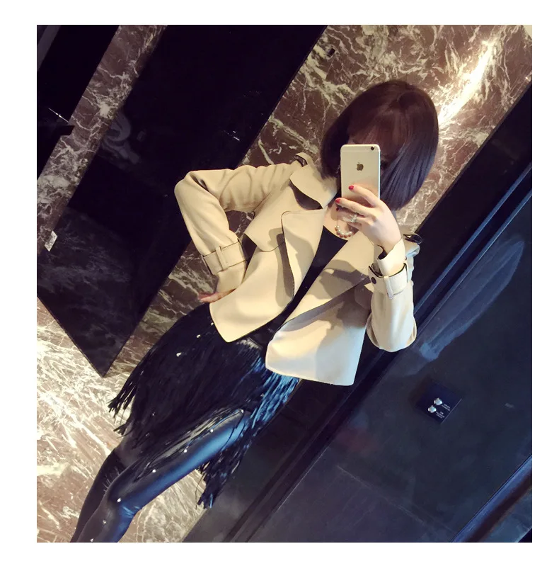 Punk Sexy Harness Straps long tassel imitation leather belts fashion women High Casual Waist Buckle skirt Girdle bl72