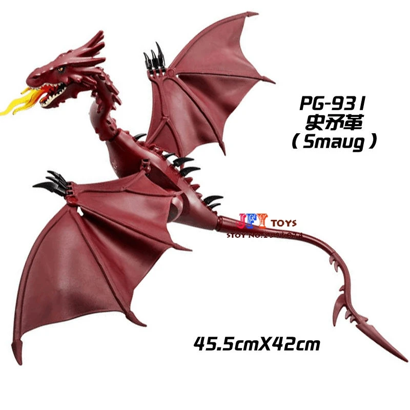 

The Desolation of Smaug The Lonely Mountain Dol Guldor Battle Building Blocks Model bricks toys for children juguetes