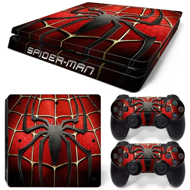 

Contemporary Crazy Selling game stickers for PS4 slim decal skin with two controller and console