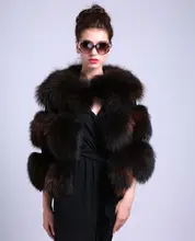 Luxury Women’s Fashion Fur Coat Real Fur Raccoon Dog Material Slim Style Leisure Time Shopping Occasion Sample Solid DS1001-1