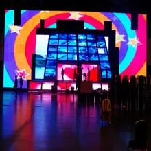 Хороший эффект 128*128 матрица 60x60 Светодиодная панель Полноцветный smd2121 3528 P5 низкая цена Крытый светодиодный экран