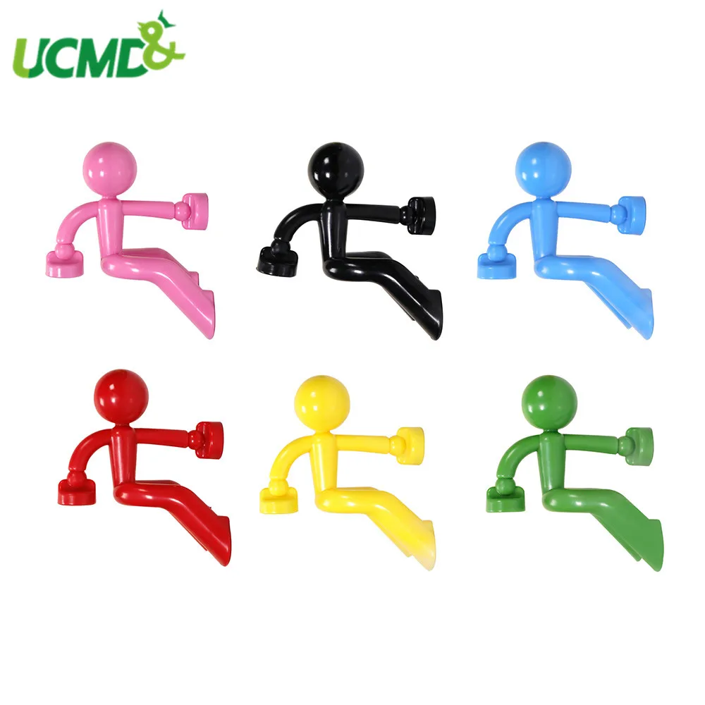 

Creative Magnetic Hooks Removable Decorative Whiteboard Fridge Sticker Key Scissors Gadget Hanging Storage Hook Souvenir Gift