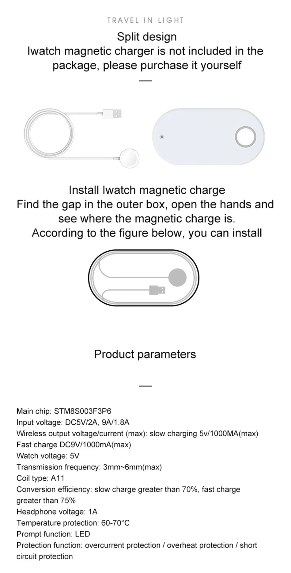 !ACCEZZ 10W 7.5 Fast Wireless Charger 3 in 1 For iphone 8 Plus X For Apple AirPods For Samsung S7 S8 S9 Mobile Phone Chargers (14)