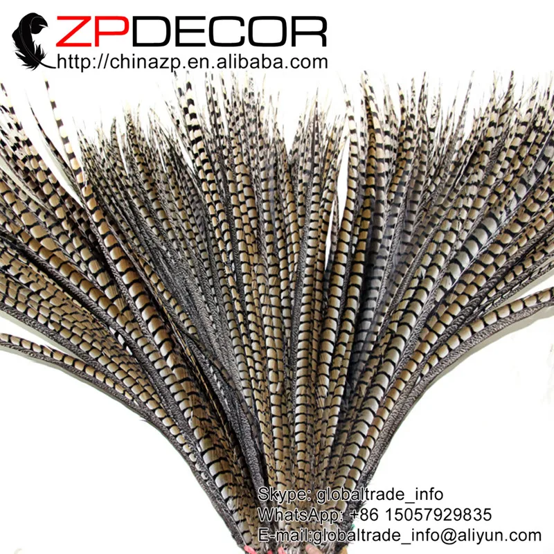 ZPDECOR 36 40 дюймов (90 100 см) 50 шт./лот ручная работа хорошее качество натуральный