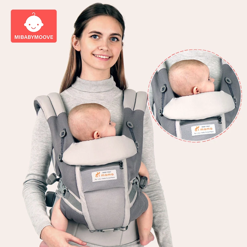 

Ergonomic Baby Newborn Carrier Backpack Portable Infant Sling Wrap Multifunctional Front Facing Kangaroo Bag Baby Carrying Belt