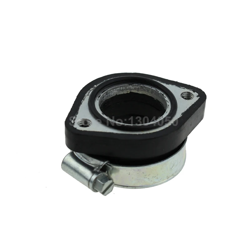 28mm Carb Carburetor Rubber Adapter Inlet Intake Pipe Flange For Mikuni
