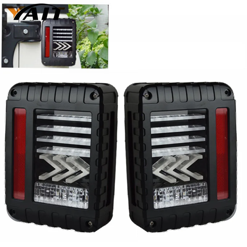 Задсветильник Yait 1 комплект для Jeep Wrangler 2007-2017 JK JKU с разрысветильник Рем заднего