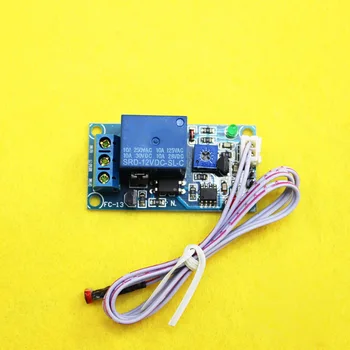 

Light sensitive switch with 12V light operated switch and relay module(C2A4)