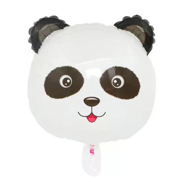 Cartoon Panda Foil Balloons Happy Birthday party decorations kids inflatable Classic Toys China Panda Globos Children's Balloon panda2