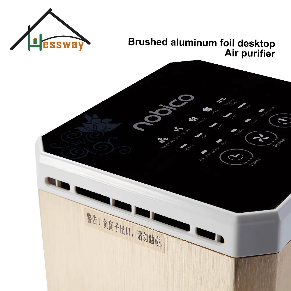 3 In 1 Hepa Filter Negative Ion Air Purifier Air Freshener For Homes