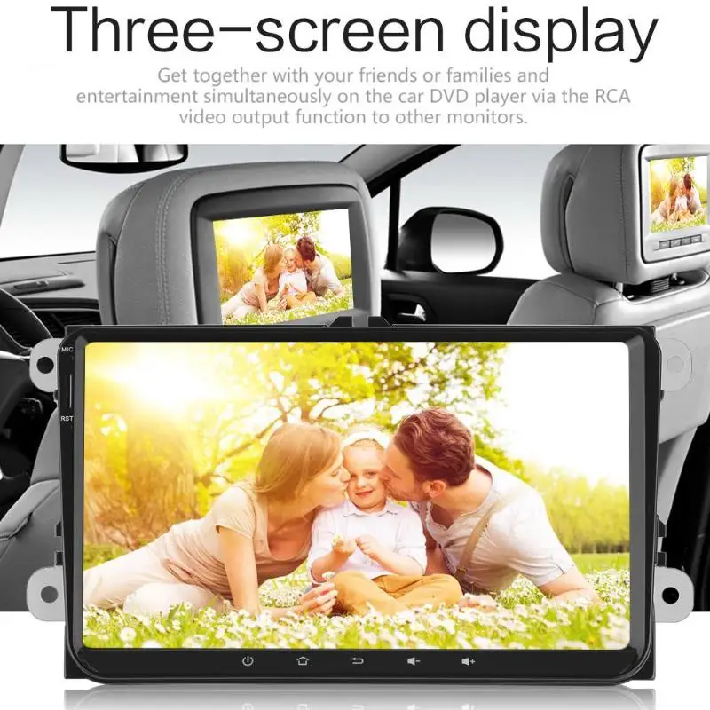 Clearance 9in 4G WiFi Bluetooth Android Car Stereo MP5 Player FM/AM Radio USB GPS 11